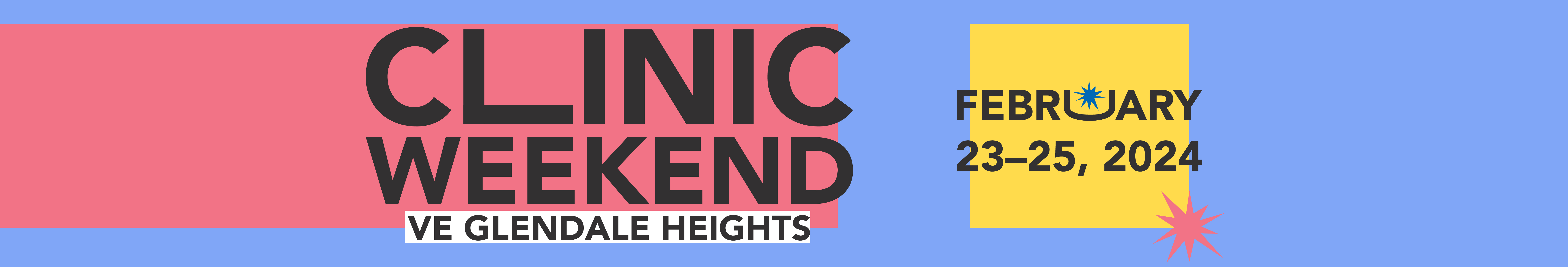 VEG Clinic Weekend_web banner-100 VEG Clinic Weekend_web banner-100